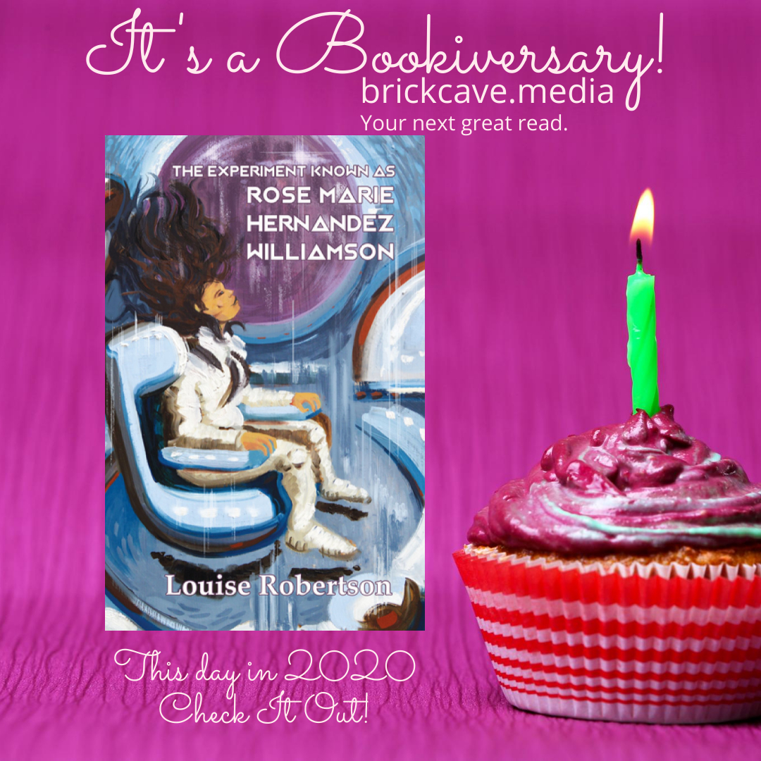 Celebrating another brick cave book publishing anniversary