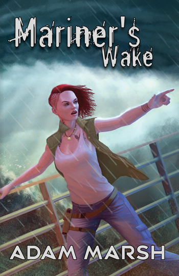 Mariner's Wake by Adam Marsh book cover