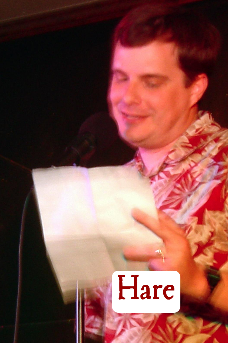 Poet Patrick Hare