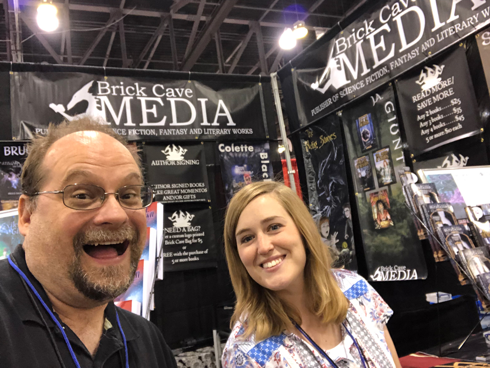 Brick Cave Media at Phoenix Fan Fusion in 2019